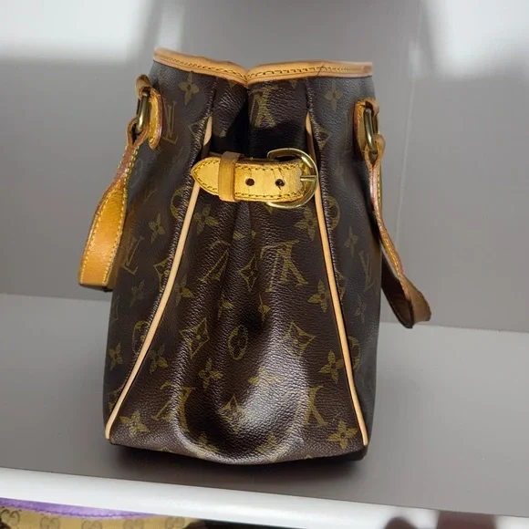 Louis Vuitton Monogram Batignolles PM Handbag Tote